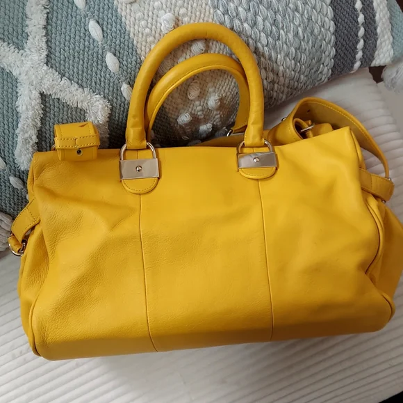 SEE by CHLOE Yellow Leather Handbag - Picture 4 of 9